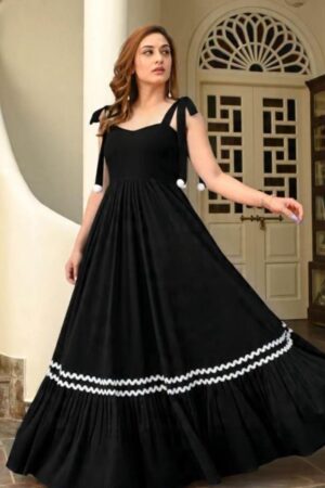 Casual Black Dress for Women